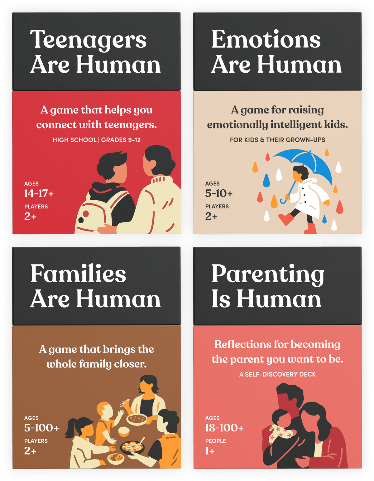 Teenagers + Emotions + Families + Parenting decks