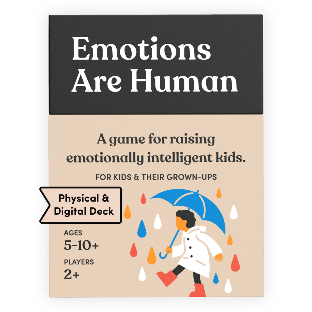 Emotions Are Human, a physical and digital card deck by Parents Are Human
