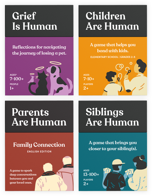 Grief (Pet) + Children + Parents (English) + Siblings Bundle