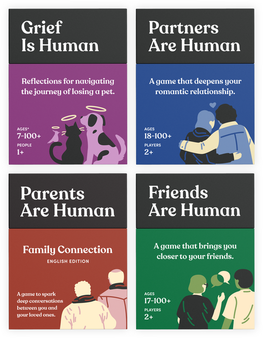 Grief (Pet) + Partners + Parents (English) + Friends Bundle