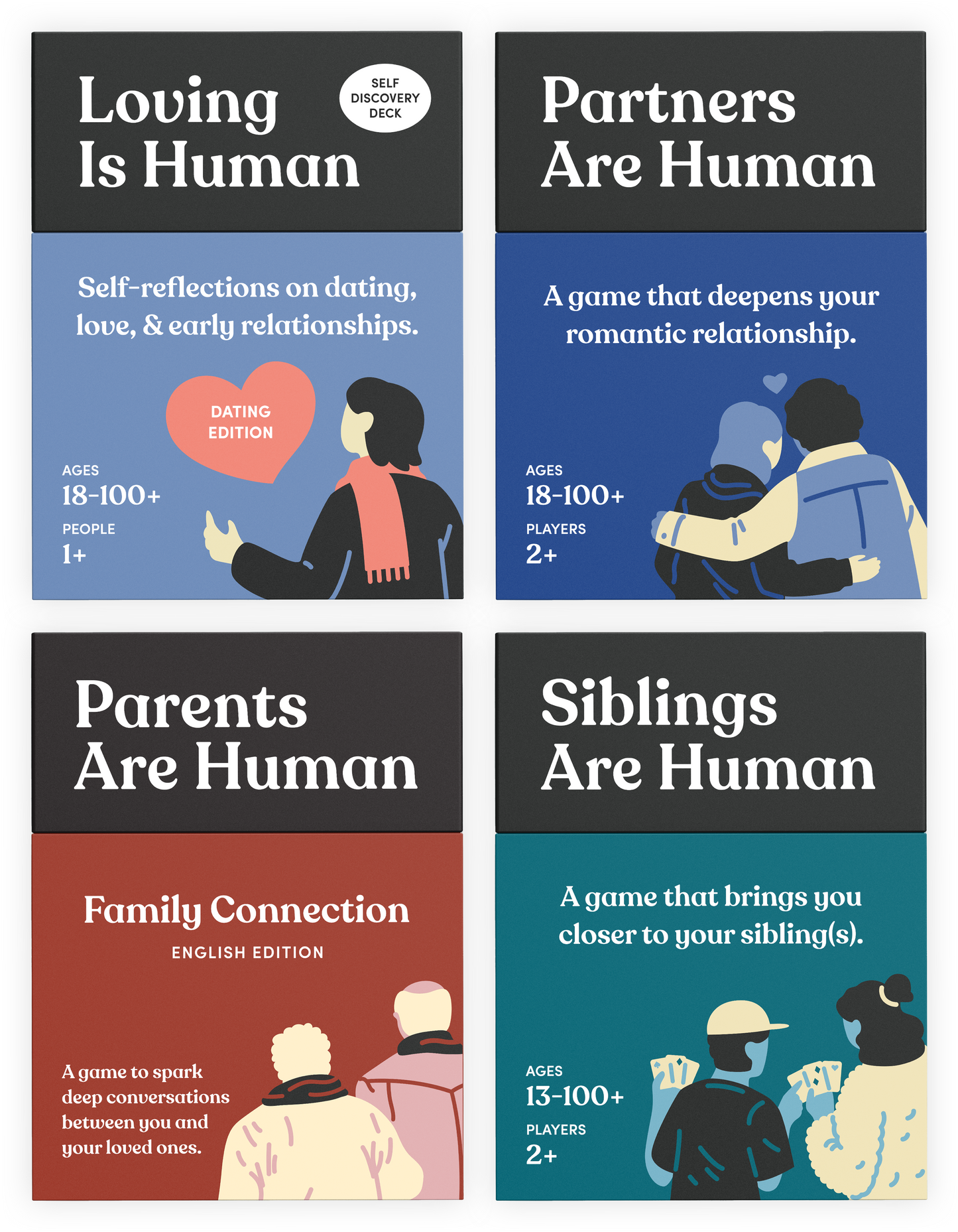 Loving (Dating) + Partners + Parents (English) + Siblings Bundle