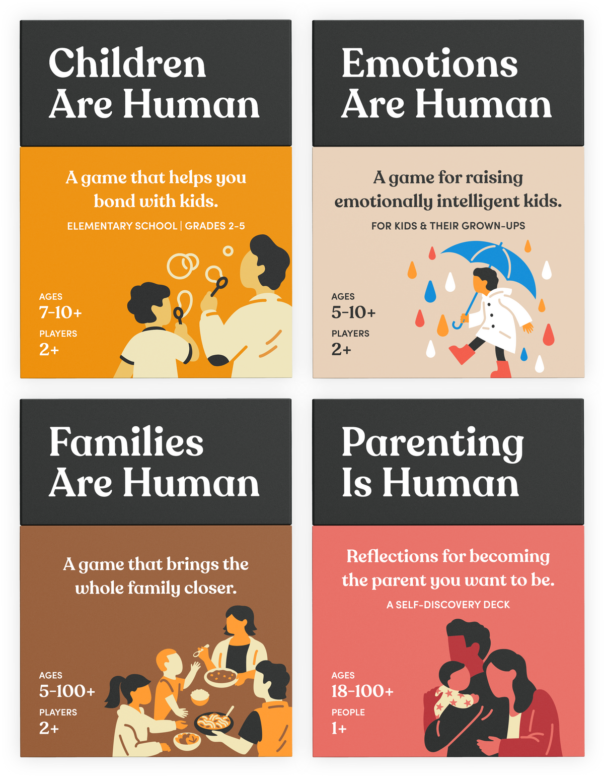 Children + Emotions + Families + Parenting decks