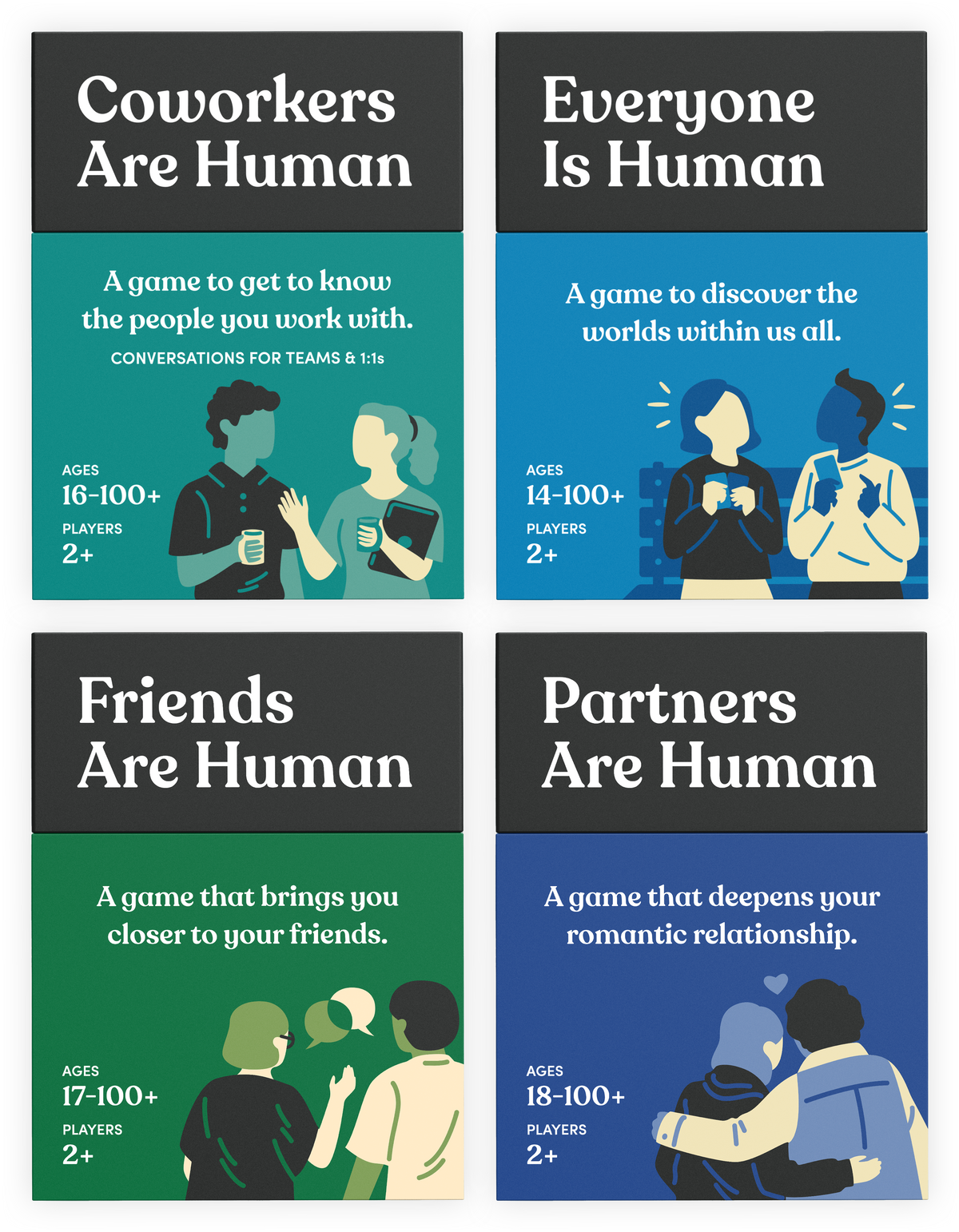 Coworkers + Everyone + Friends + Partners decks