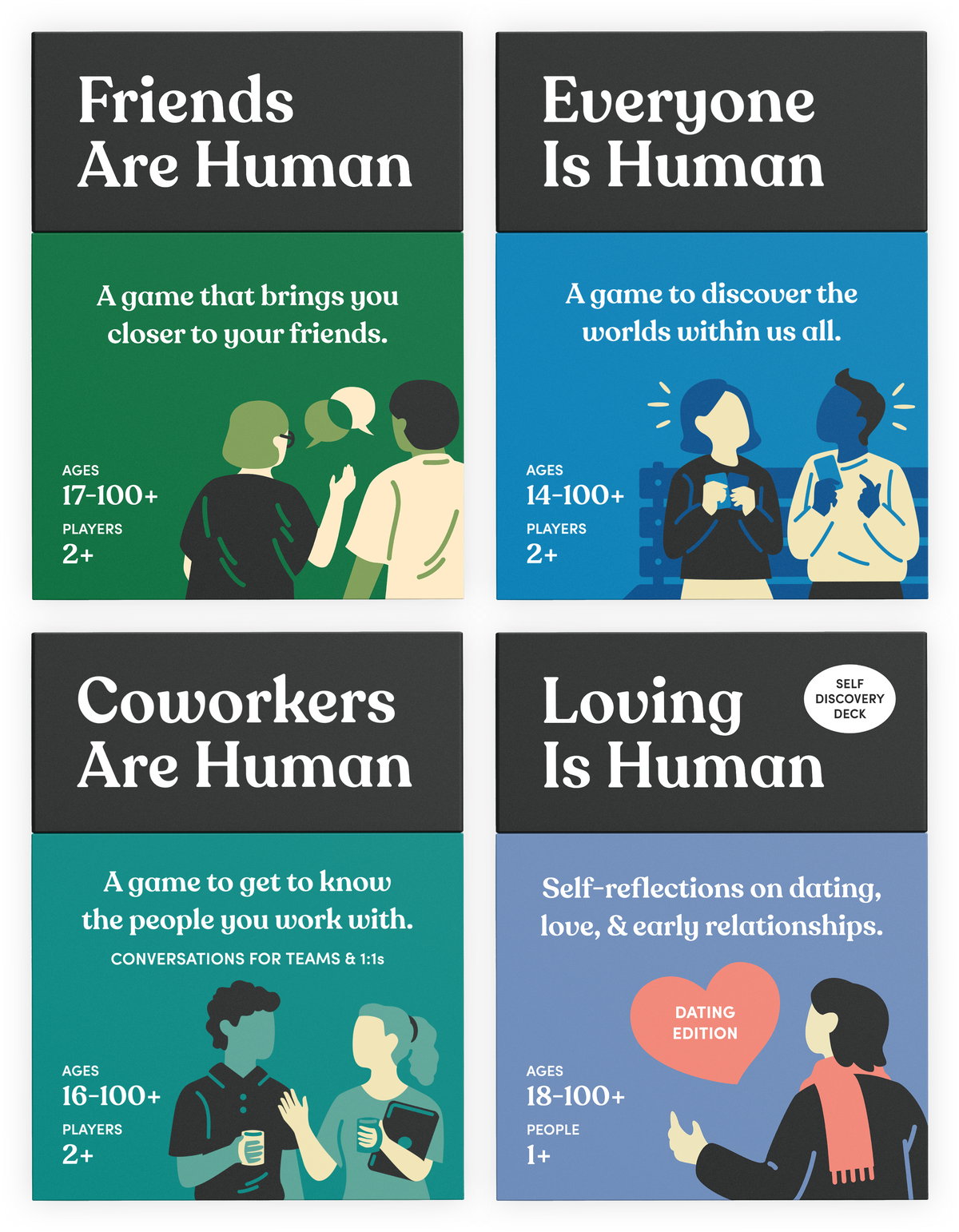 Friends + Everyone + Coworkers + Loving (Dating) decks