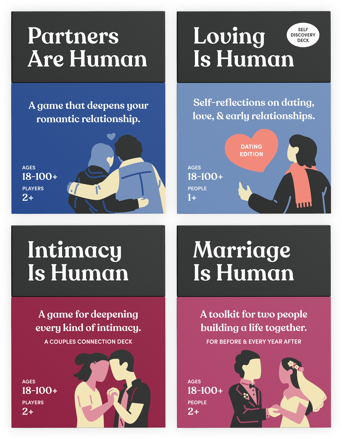 Intimacy + Marriage + Partners + Loving (Dating) decks