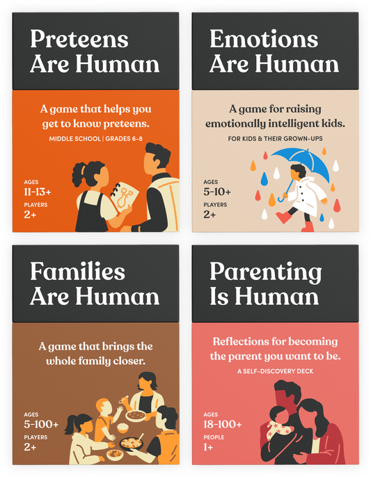 Preteens + Emotions + Families + Parenting decks