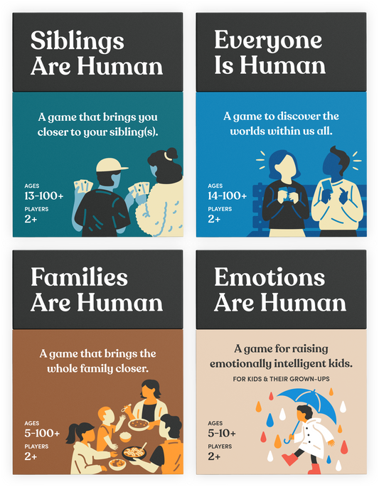 Siblings + Families + Everyone + Emotions decks